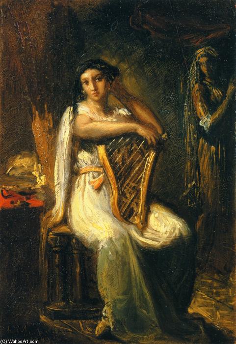 Wikioo.org - The Encyclopedia of Fine Arts - Painting, Artwork by Théodore Chassériau - Desdomona