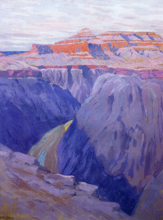 Wikioo.org - The Encyclopedia of Fine Arts - Painting, Artwork by Arthur Wesley Dow - The Destroyer