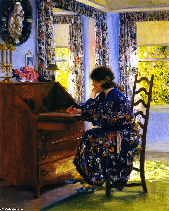 Wikioo.org - The Encyclopedia of Fine Arts - Painting, Artwork by Guy Orlando Rose - The Difficult Reply (also known as The Difficult Response)