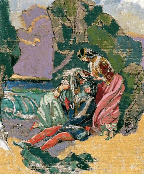 Wikioo.org - The Encyclopedia of Fine Arts - Painting, Artwork by Walter Richard Sickert - Don Juan and Haidee
