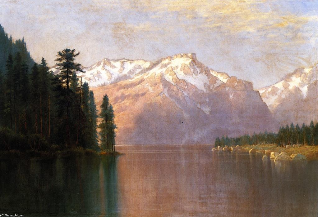 Wikioo.org - The Encyclopedia of Fine Arts - Painting, Artwork by Edwin Deakin - Donner Lake, California