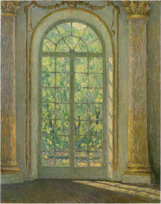 WikiOO.org - Encyclopedia of Fine Arts - Maleri, Artwork Henri Eugène Augustin Le Sidaner - The Door of Spring