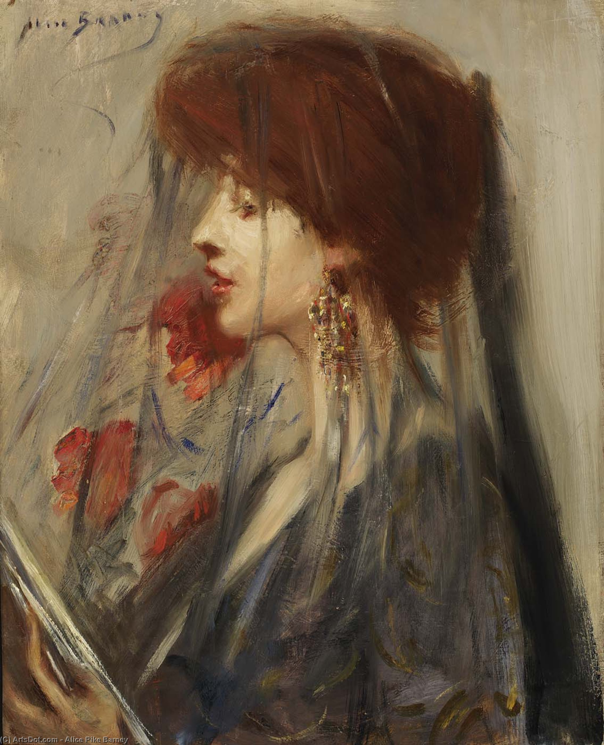 Wikioo.org - The Encyclopedia of Fine Arts - Painting, Artwork by Alice Pike Barney - Dream Book