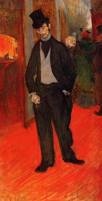 Wikioo.org - The Encyclopedia of Fine Arts - Painting, Artwork by Henri De Toulouse Lautrec - Dr. Gabriel Tapie de Celeyran