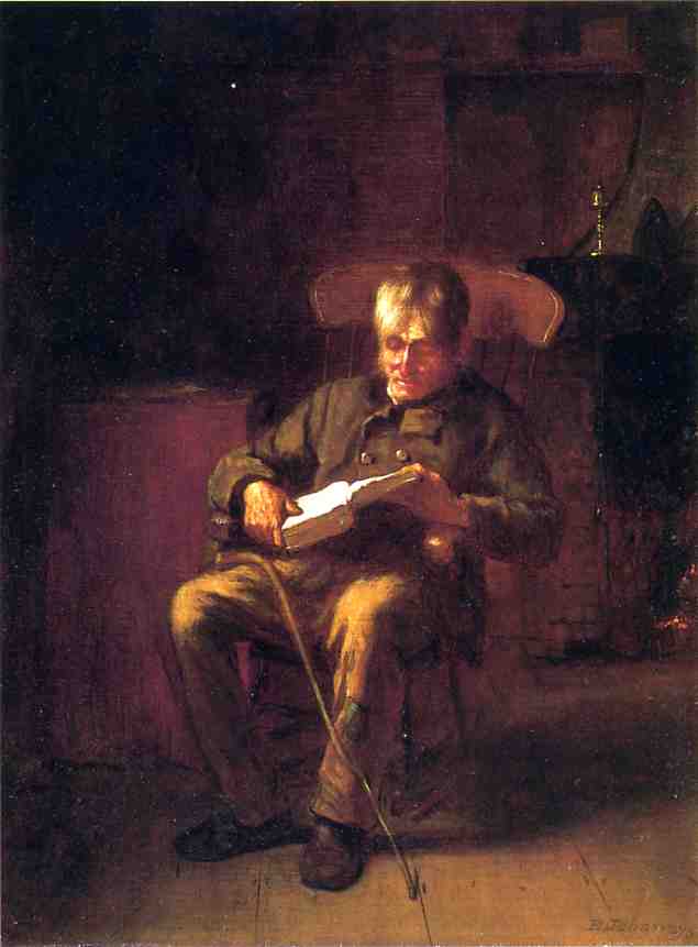 Wikioo.org - The Encyclopedia of Fine Arts - Painting, Artwork by Jonathan Eastman Johnson - Dropping Off