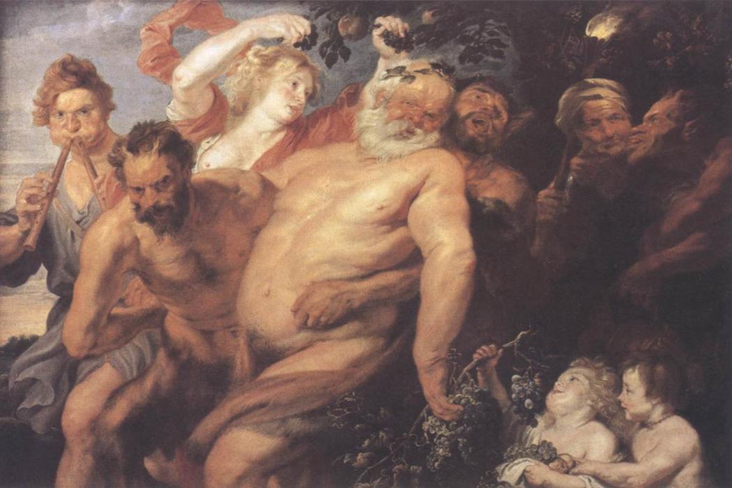 Wikioo.org – L'Enciclopedia delle Belle Arti - Pittura, Opere di Peter Paul Rubens - Antartico Ubriaco  Sileno
