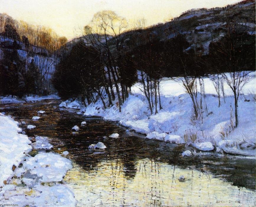 Wikioo.org - The Encyclopedia of Fine Arts - Painting, Artwork by George Gardner Symons - Dusk's Palette