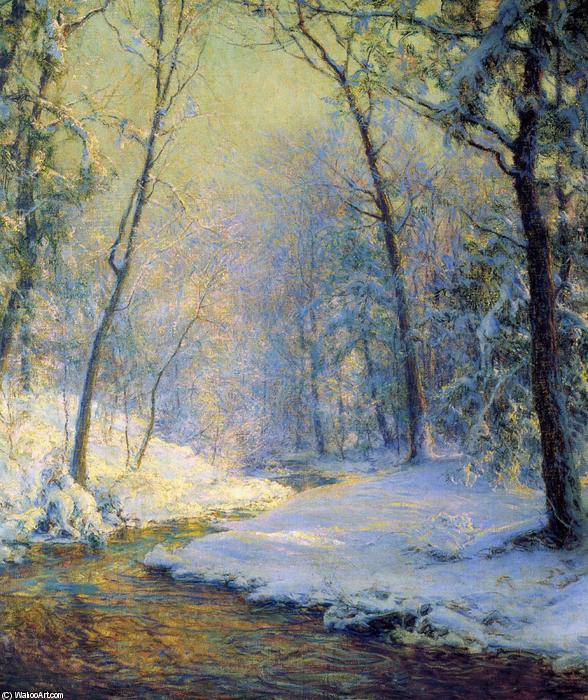 Wikioo.org - The Encyclopedia of Fine Arts - Painting, Artwork by Walter Launt Palmer - The Early Snow
