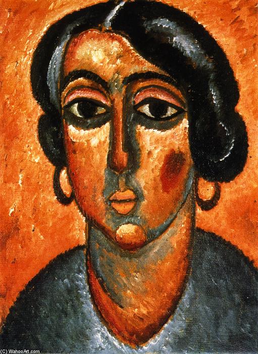 Wikioo.org - The Encyclopedia of Fine Arts - Painting, Artwork by Alexej Georgewitsch Von Jawlensky - Earth