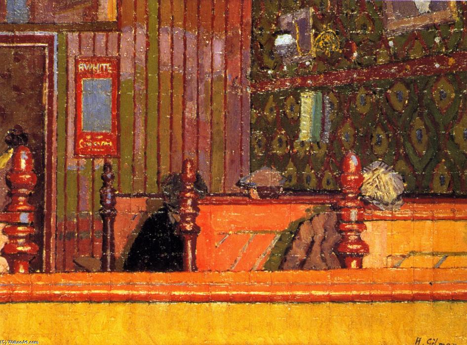 Wikioo.org – La Enciclopedia de las Bellas Artes - Pintura, Obras de arte de Harold John Wilde - Un Eating House