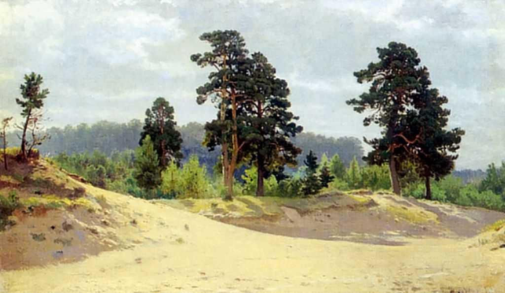 Wikioo.org - The Encyclopedia of Fine Arts - Painting, Artwork by Ivan Ivanovich Shishkin - Edge of forest