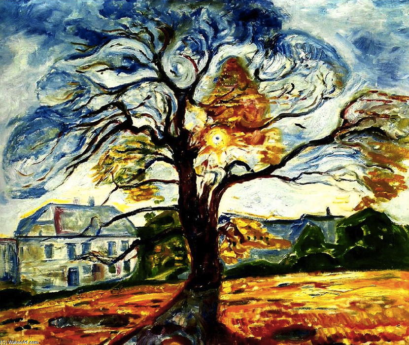 WikiOO.org - دایره المعارف هنرهای زیبا - نقاشی، آثار هنری Edvard Munch - Eken