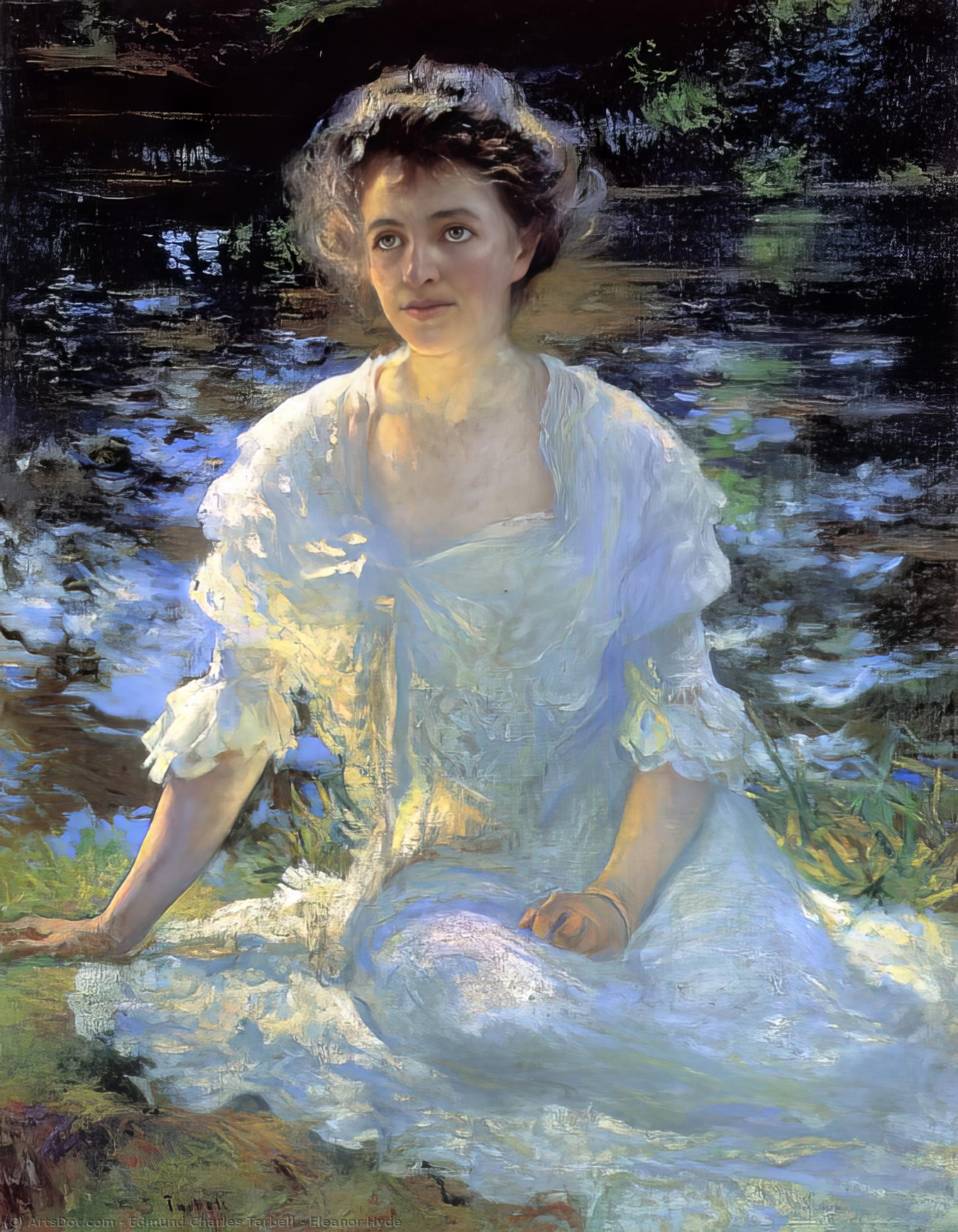 Wikioo.org - The Encyclopedia of Fine Arts - Painting, Artwork by Edmund Charles Tarbell - Eleanor Hyde