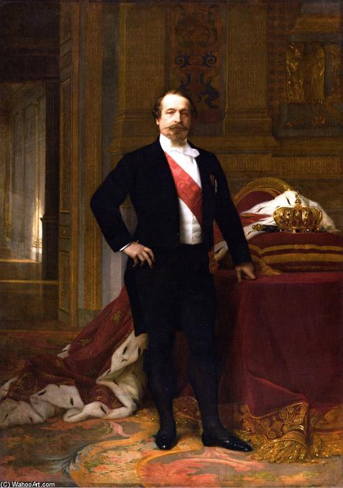 WikiOO.org – 美術百科全書 - 繪畫，作品 Alexandre Cabanel - 英皇 拿破仑 III