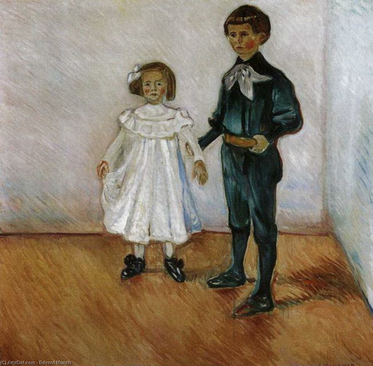Wikioo.org - The Encyclopedia of Fine Arts - Painting, Artwork by Edvard Munch - Erdmute and Hans Herbert Esche