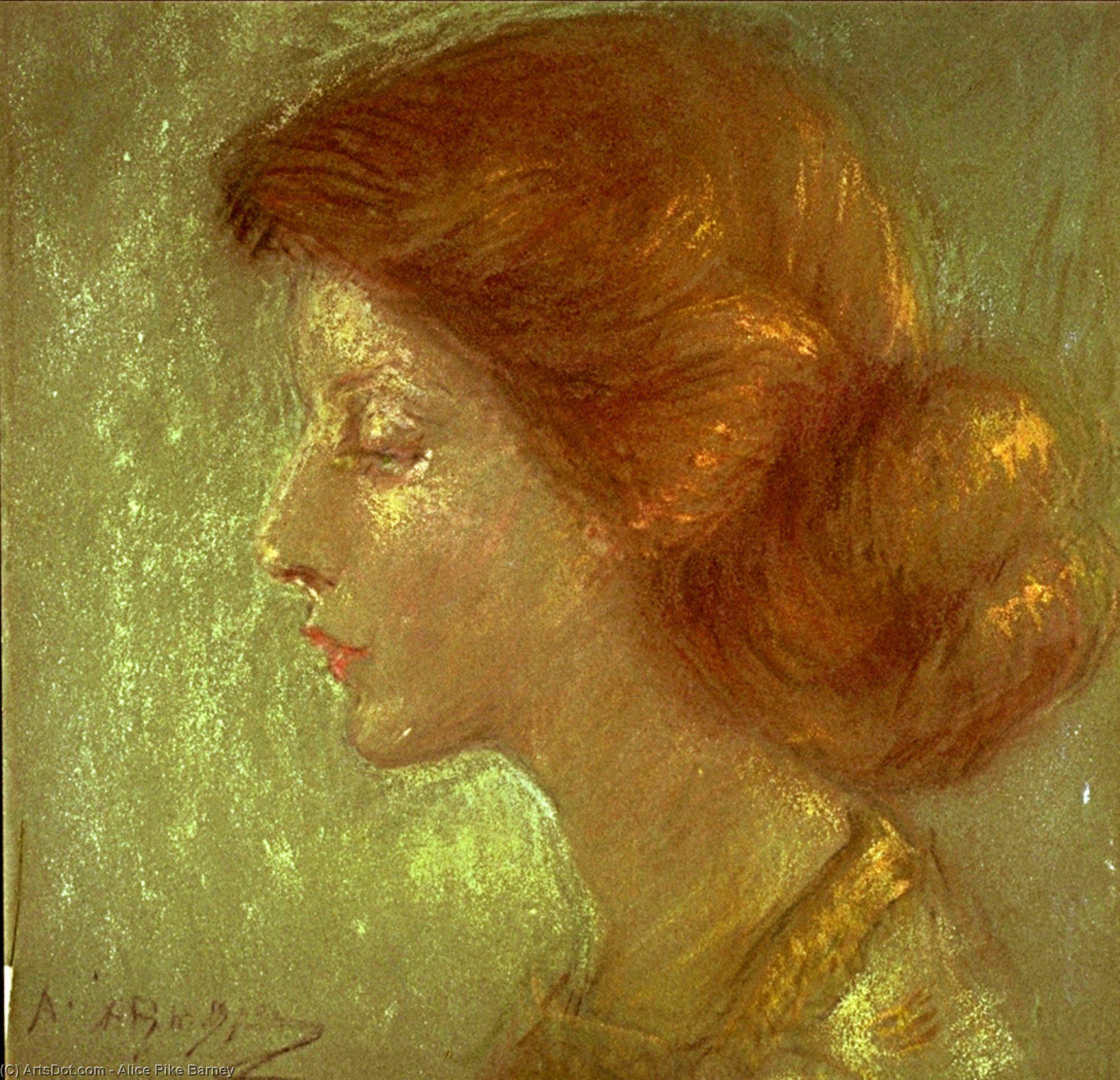 Wikioo.org - The Encyclopedia of Fine Arts - Painting, Artwork by Alice Pike Barney - Evalina Cortland Palmer