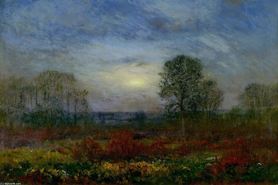 Wikioo.org - The Encyclopedia of Fine Arts - Painting, Artwork by Dwight William Tryon - Evening Glow