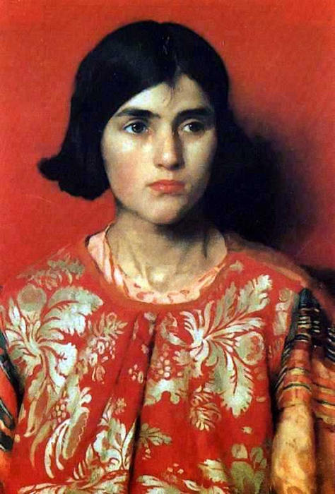 Wikioo.org - The Encyclopedia of Fine Arts - Painting, Artwork by Thomas Cooper Gotch - The Exile