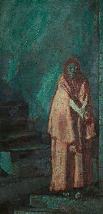 Wikioo.org – L'Enciclopedia delle Belle Arti - Pittura, Opere di Walter Richard Sickert - Fabia Drake, come Lady Macbeth