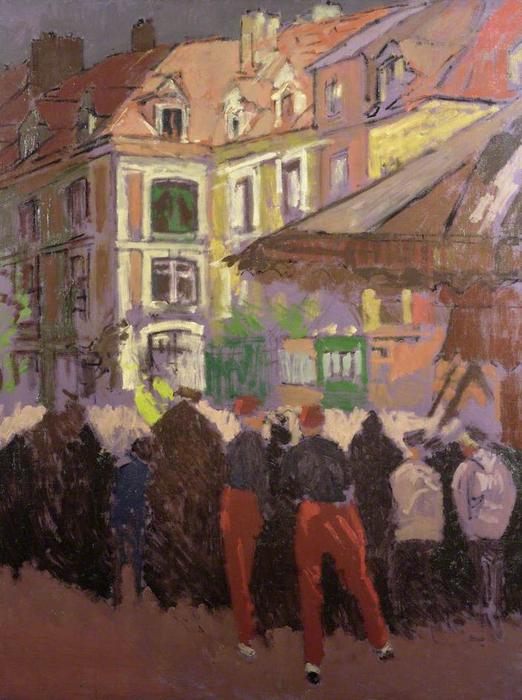 Wikioo.org - The Encyclopedia of Fine Arts - Painting, Artwork by Walter Richard Sickert - The Fair, Dieppe, France