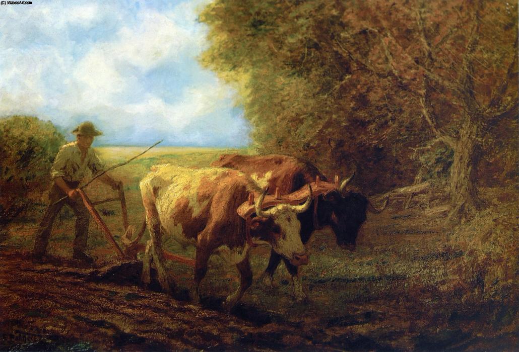 WikiOO.org - 백과 사전 - 회화, 삽화 Edward Henry Potthast - Fall Plowing