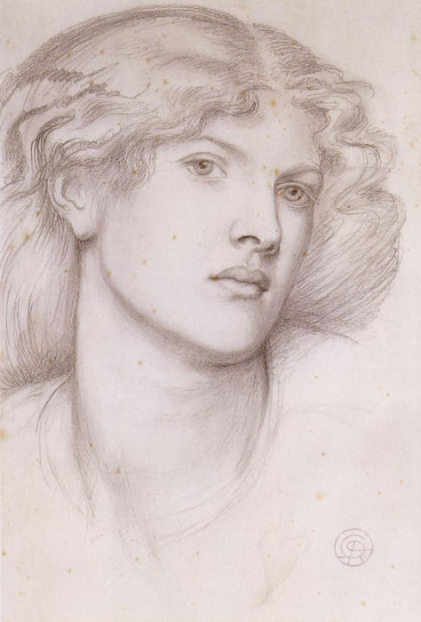 WikiOO.org - Encyclopedia of Fine Arts - Lukisan, Artwork Dante Gabriel Rossetti - Fanny Cornforth