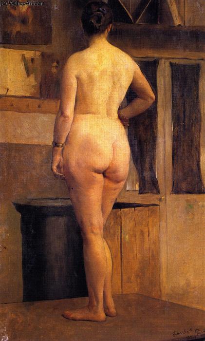 Wikioo.org - The Encyclopedia of Fine Arts - Painting, Artwork by Philip Alexius De Laszlo - Female Nude