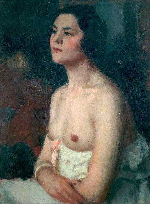 WikiOO.org - Encyclopedia of Fine Arts - Maalaus, taideteos Roderic O'conor - Femme à la chemise