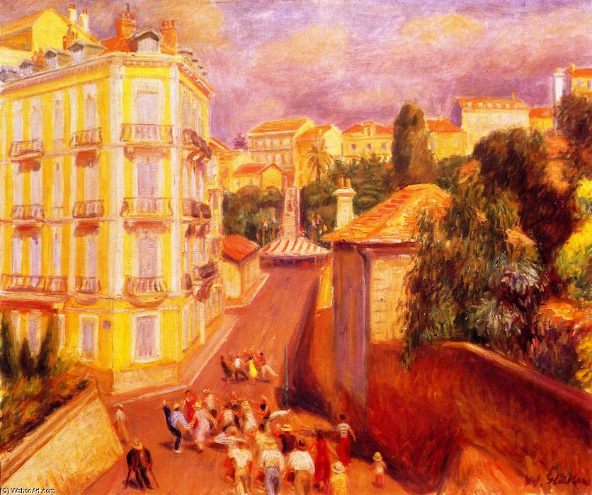 Wikioo.org - The Encyclopedia of Fine Arts - Painting, Artwork by William James Glackens - Fête du Suquet