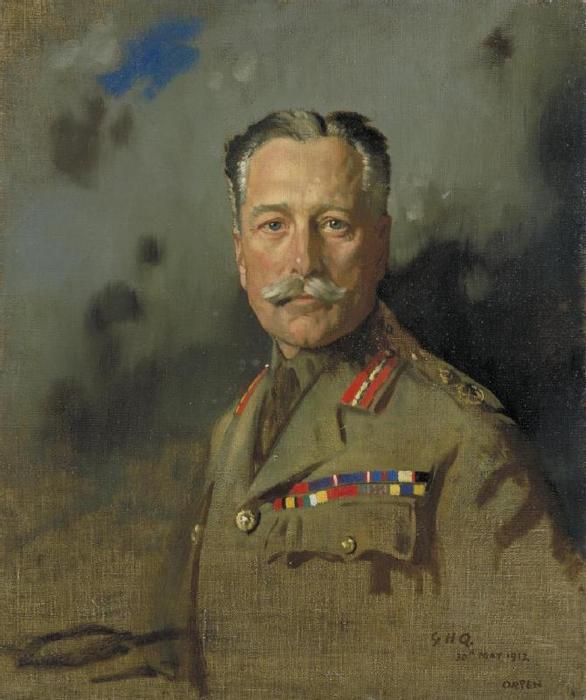 WikiOO.org - Enciklopedija dailės - Tapyba, meno kuriniai William Newenham Montague Orpen - Field-Marshal Sir Douglas Haig