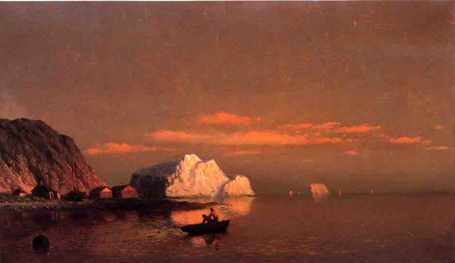 Wikioo.org - สารานุกรมวิจิตรศิลป์ - จิตรกรรม William Bradford - Fishermen off the Coast of Labrador