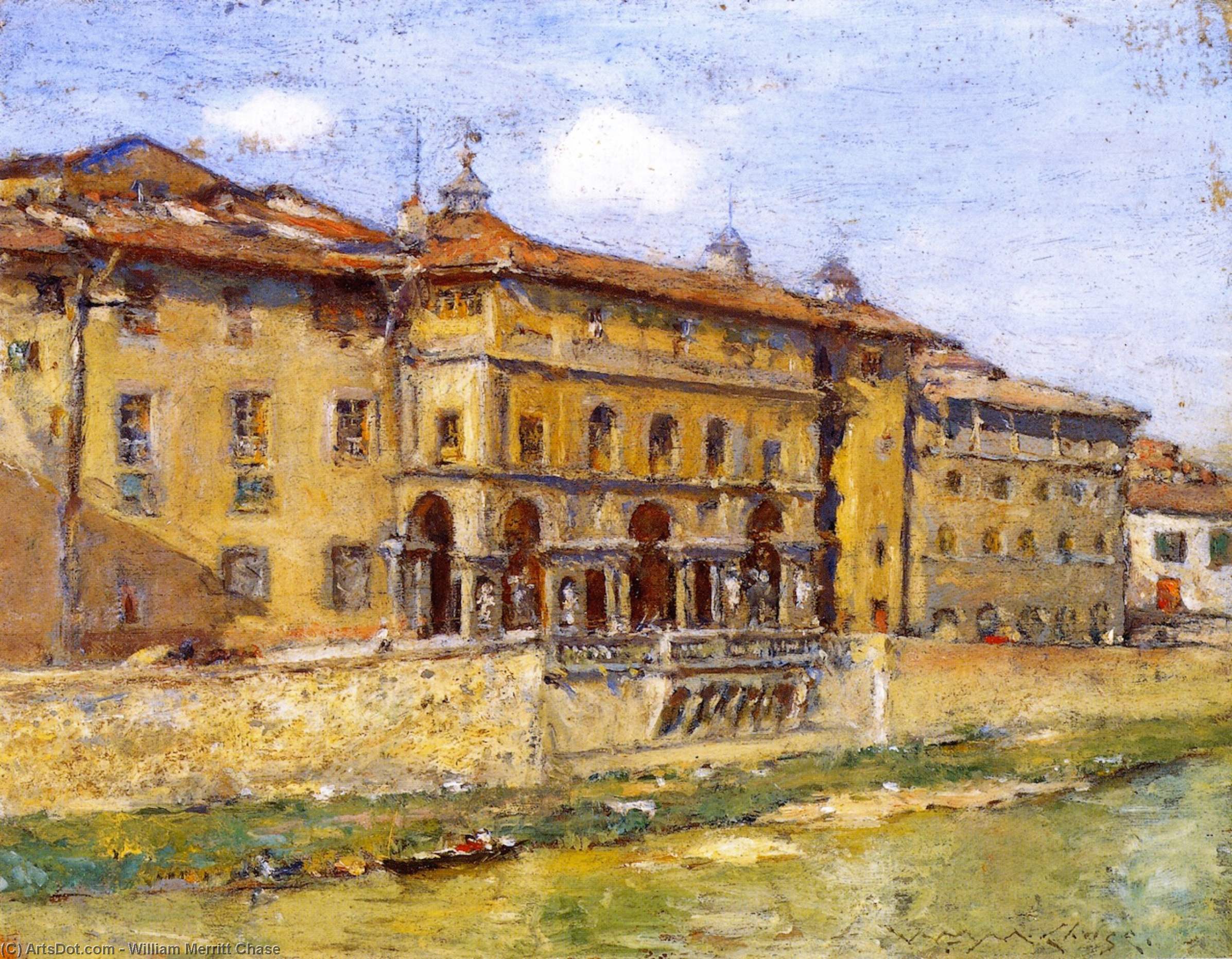 Wikioo.org - The Encyclopedia of Fine Arts - Painting, Artwork by William Merritt Chase - Florence