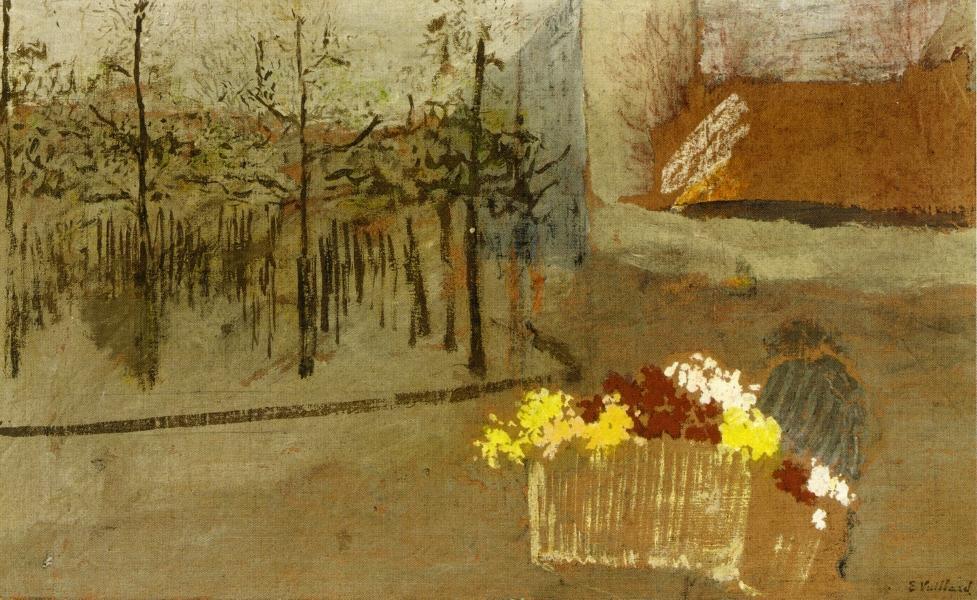 Wikioo.org – La Enciclopedia de las Bellas Artes - Pintura, Obras de arte de Jean Edouard Vuillard - La Florista
