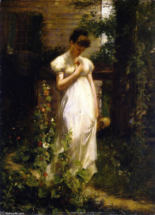 Wikioo.org - The Encyclopedia of Fine Arts - Painting, Artwork by Theodore Robinson - Flower of Memory