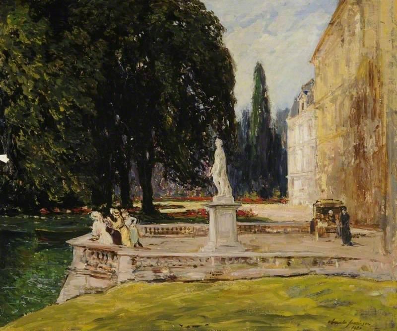 Wikioo.org - The Encyclopedia of Fine Arts - Painting, Artwork by Alexander Jamieson - Fontainebleau, France