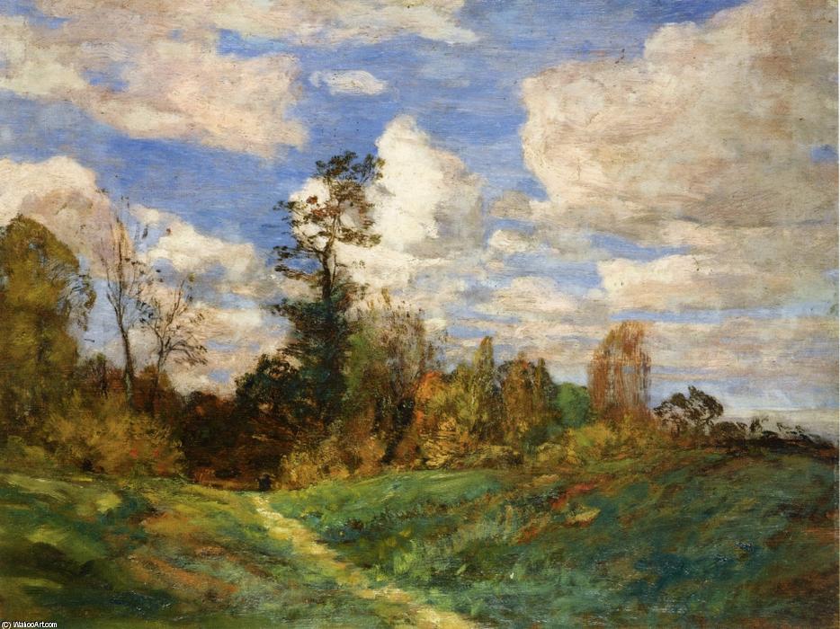 WikiOO.org - Encyclopedia of Fine Arts - Malba, Artwork Eugène Louis Boudin - Forest Landscape