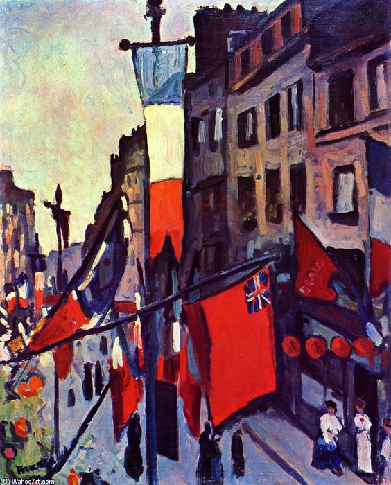 Wikioo.org - The Encyclopedia of Fine Arts - Painting, Artwork by Albert Marquet - Fourteenth of July