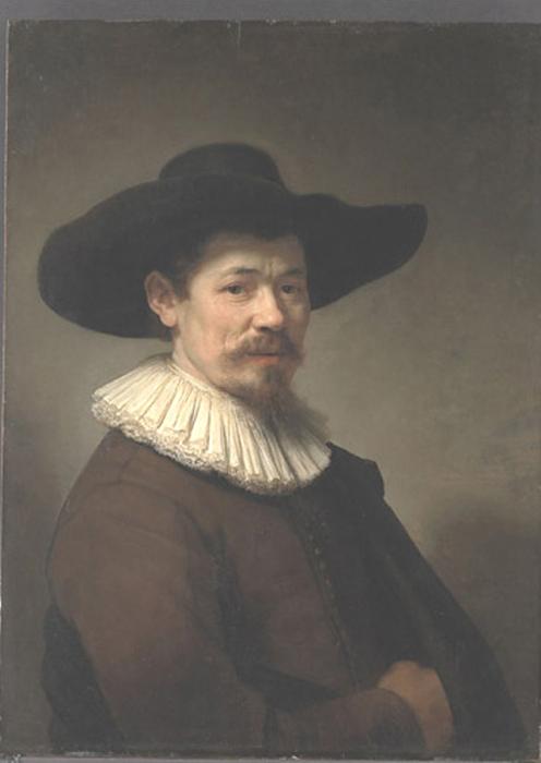 WikiOO.org - Энциклопедия изобразительного искусства - Живопись, Картины  Rembrandt Van Rijn - Framer Герман Doomer