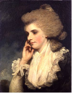 Wikioo.org - The Encyclopedia of Fine Arts - Painting, Artwork by Joshua Reynolds - Frances, Countess of Lincoln