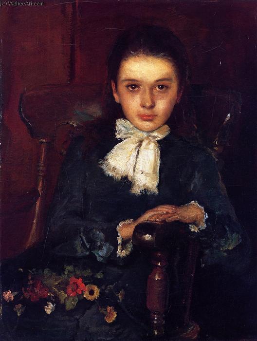 Wikioo.org - The Encyclopedia of Fine Arts - Painting, Artwork by John Butler Yeats - Frances Elizabeth Geoghegan as a Child