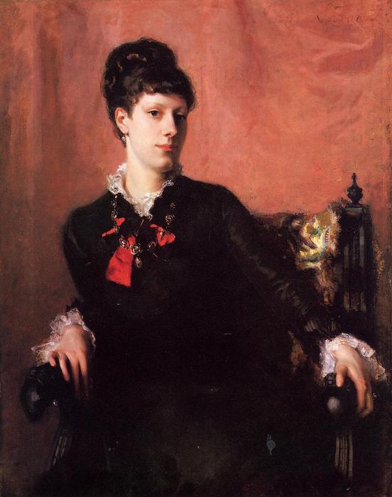 Wikioo.org - The Encyclopedia of Fine Arts - Painting, Artwork by John Singer Sargent - Frances Sherborne Ridley Watts