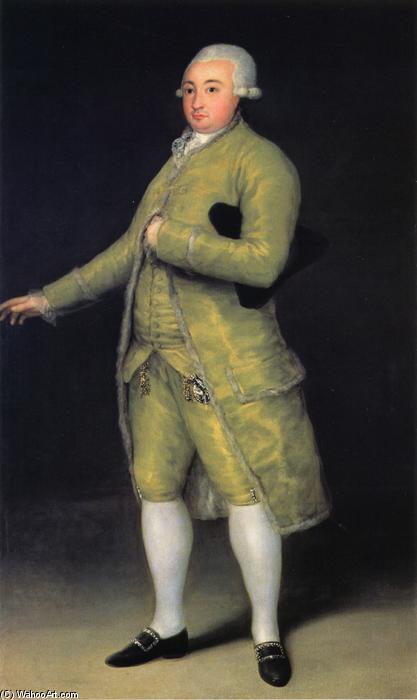 WikiOO.org - Enciklopedija dailės - Tapyba, meno kuriniai Francisco De Goya - Francisco de Cabarrus