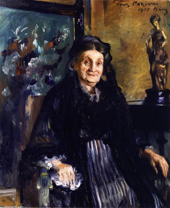 Wikioo.org – L'Enciclopedia delle Belle Arti - Pittura, Opere di Lovis Corinth (Franz Heinrich Louis) - Frau Marie Moll