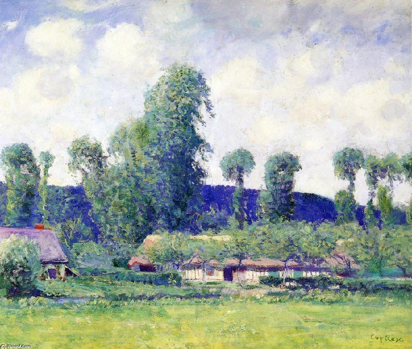 Wikioo.org - The Encyclopedia of Fine Arts - Painting, Artwork by Guy Orlando Rose - French Farm