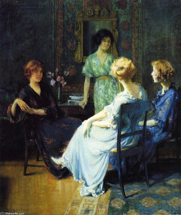 Wikioo.org - The Encyclopedia of Fine Arts - Painting, Artwork by Francis Coates Jones - Friends