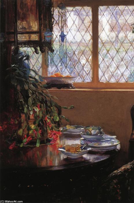 WikiOO.org - Εγκυκλοπαίδεια Καλών Τεχνών - Ζωγραφική, έργα τέχνης Guy Orlando Rose - From the Dining Room Window