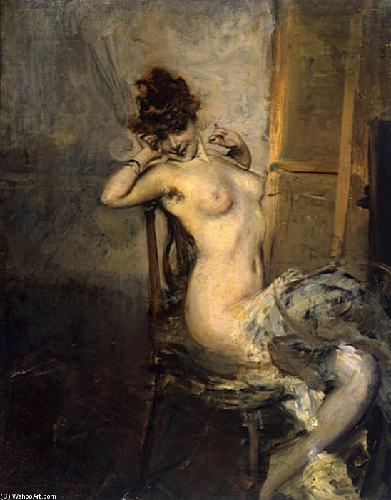 Wikioo.org - The Encyclopedia of Fine Arts - Painting, Artwork by Giovanni Boldini - From Robilant and Voena