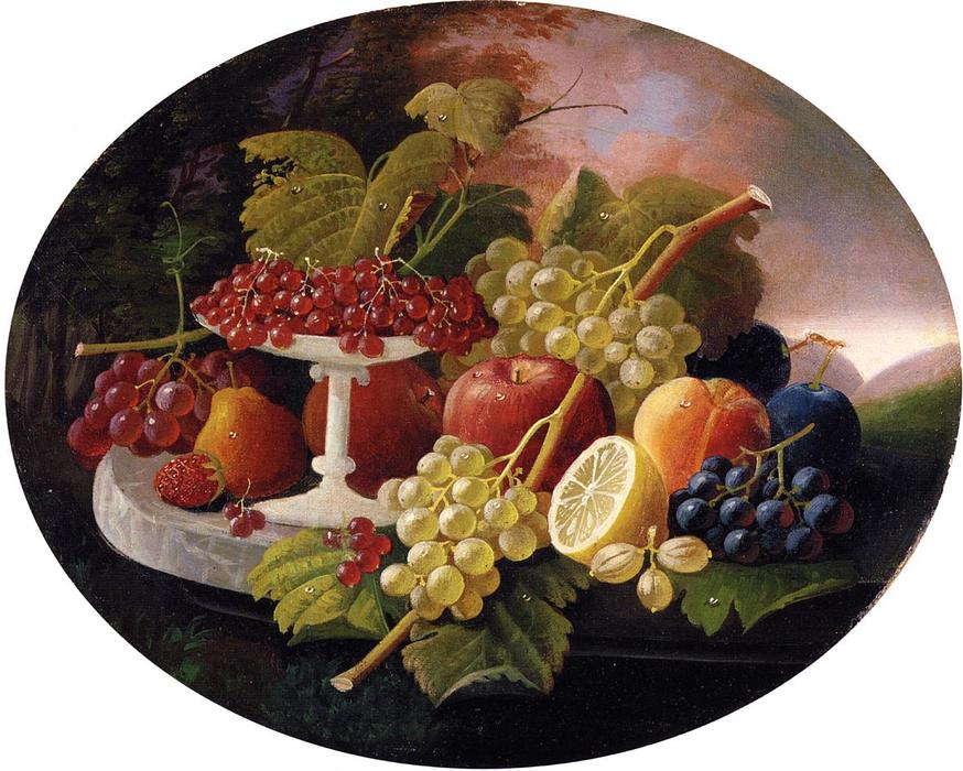 Wikioo.org - The Encyclopedia of Fine Arts - Painting, Artwork by Severin Roesen - Fruit