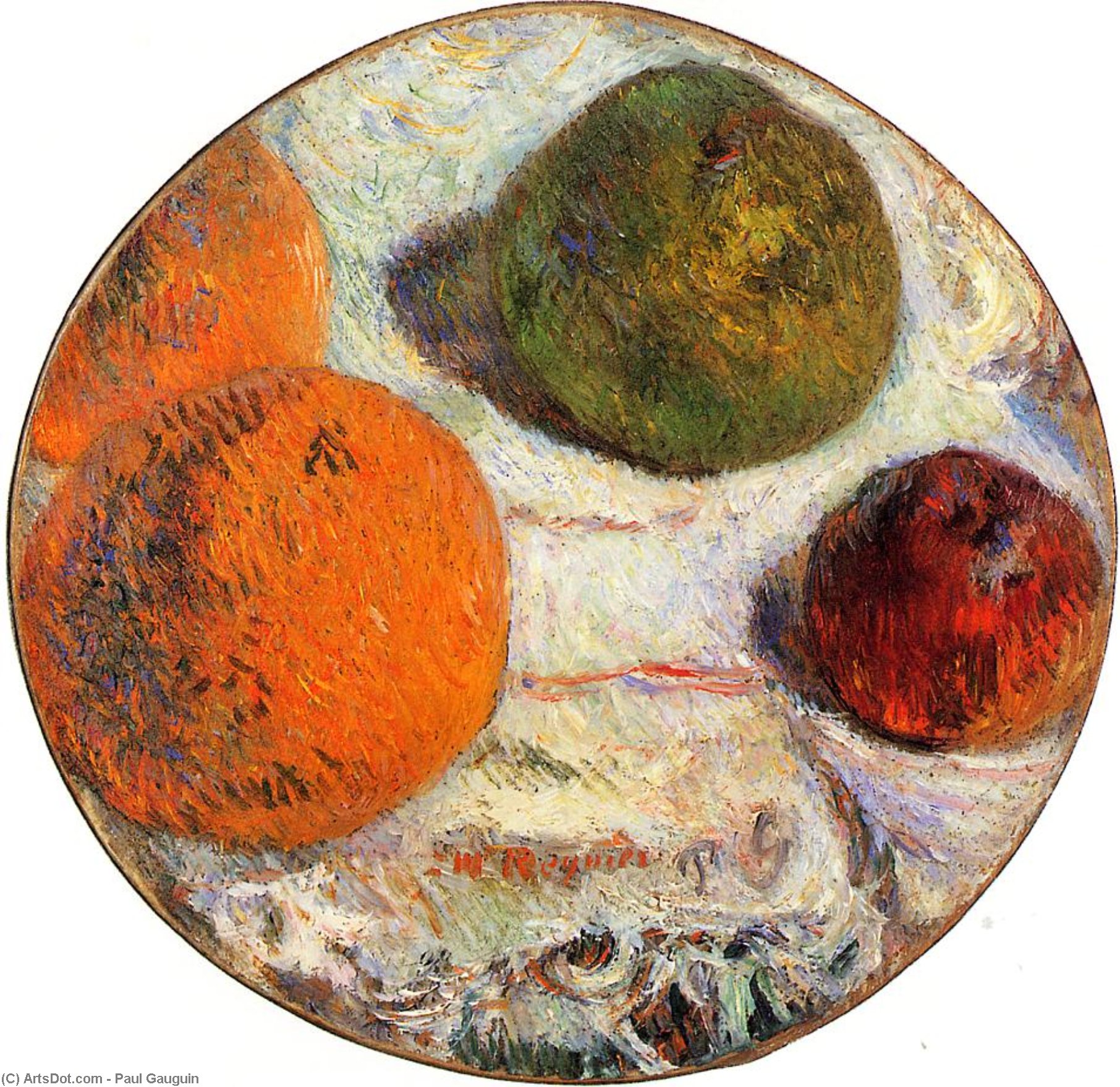 WikiOO.org – 美術百科全書 - 繪畫，作品 Paul Gauguin - 水果