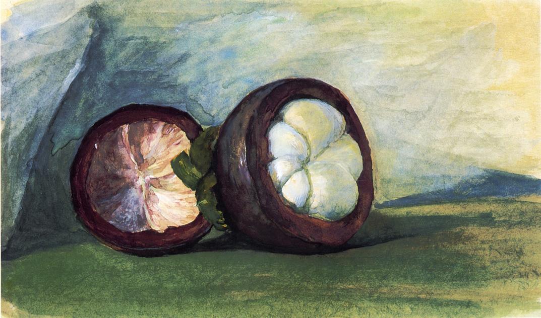 WikiOO.org - 百科事典 - 絵画、アートワーク John La Farge - マンゴスチンの果実、ジャワ